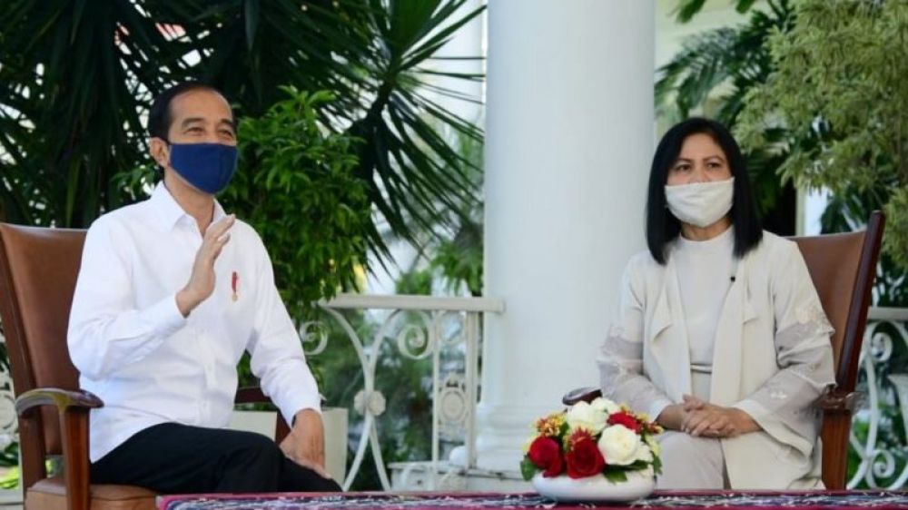 Presiden Joko Widodo dan  Ibu Negara Iriana Joko. SP/ BBC