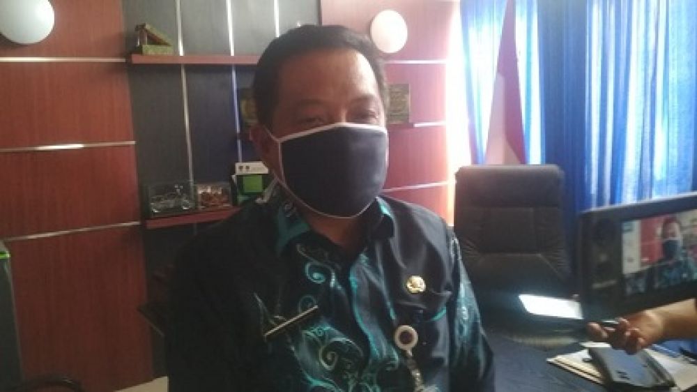 Koordinator Pencegahan Gugus Tugas Percepatan Penanganan Covid-19 Kabupaten Jombang, Agus Purnomo. (SP/M. Yusuf) 