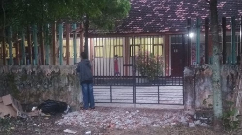 Rumah isolasi di STIKES Pemkab Jombang. (SP/M. Yusuf)