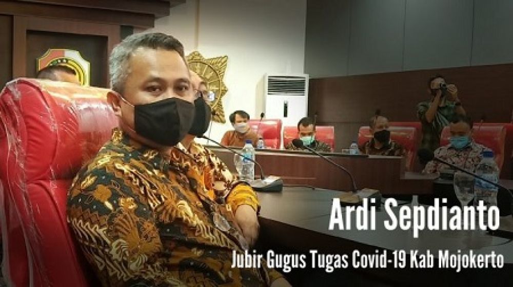 Ardi Sepdianto, Jubir Gugus Tugas Percepatan Penanganan Covid-19 Kabupaten Mojokerto. SP/ SM