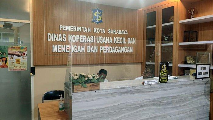 Kantor Dinkopdag Kota Surabaya.