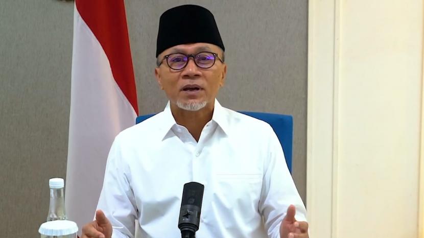 Menteri Perdagangan Zulkifli Hasan.