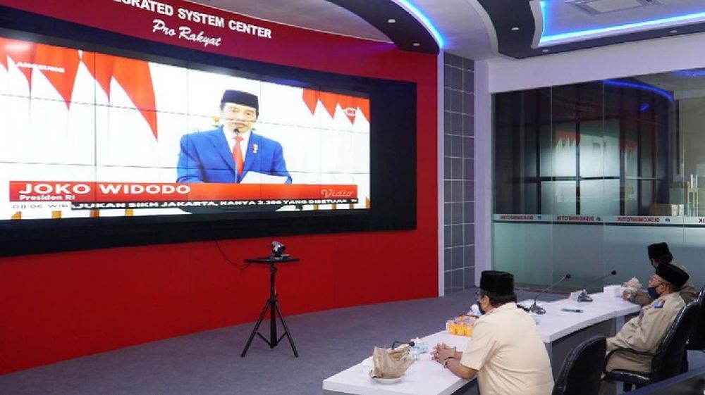 Peringatan Hari Lahir Pancasila Berlangsung Sederhana.SP/decom