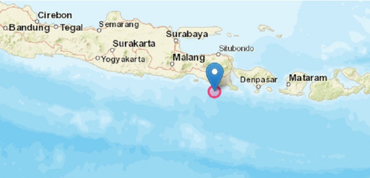 BMKG laporkan bempa bumi di wilayah Jember, Jawa Timur. SP/ JBR