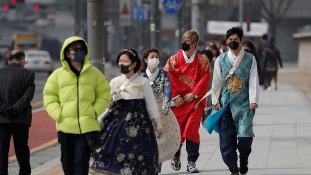 Ilustrasi situasi di Korea Selatan. SP. Reuters