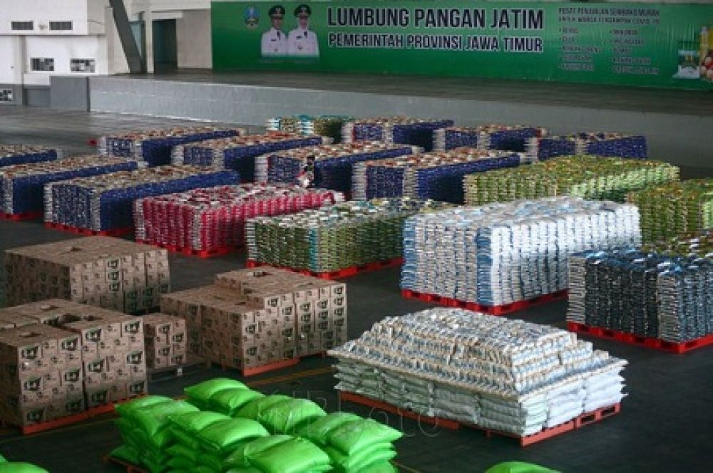 Lumbung pangan Jatim layani sembako murah. SP/ ADITYA