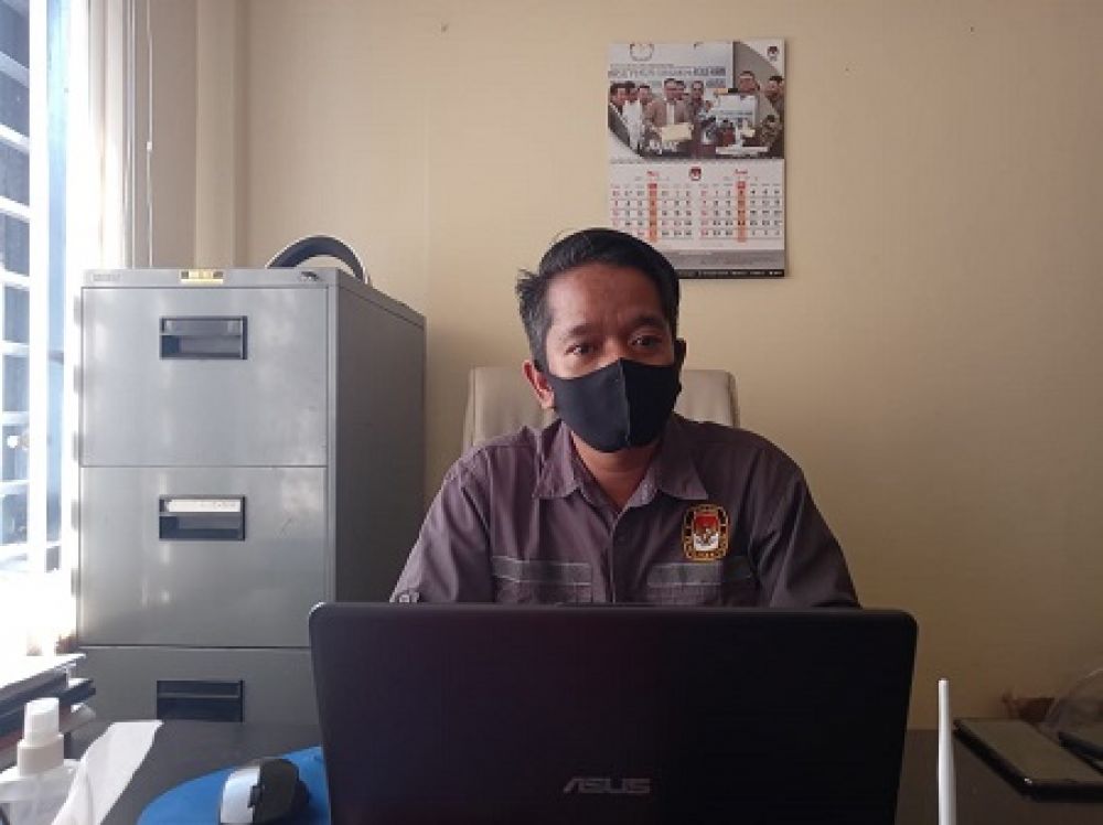 Koordinator Divisi Sosialisasi, Pendidikan, Pemilih dan Sumber Daya Manusia KPU Kabupaten Malang, Marhaendra Pramudya Mahardika. SP/ JT