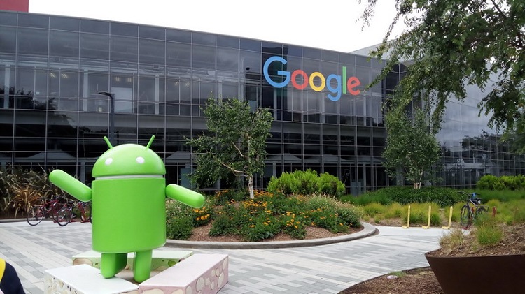 Kantor pusat Google, Mountain View, California, Amerika Serikat.