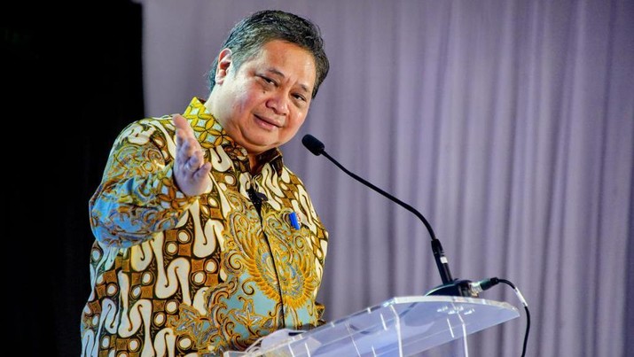 Menko Perekonomian Airlangga Hartarto. Foto: Kemenko Perekonomian.