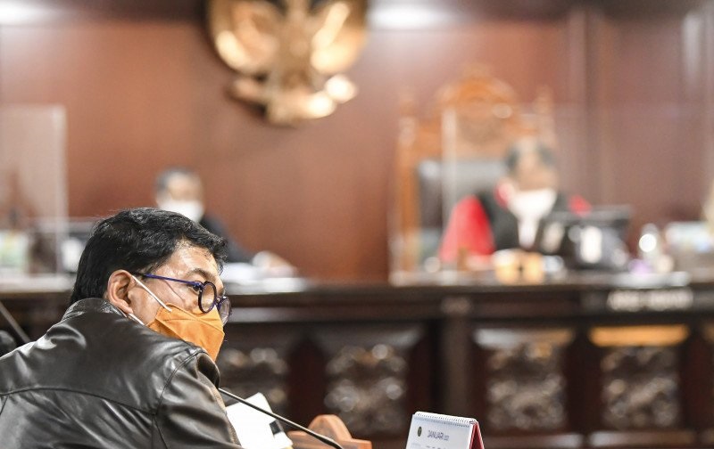 Mahfud Arifin saat menghadiri sidang gugatan Pilkada 2020 beberapa waktu yang lalu. 