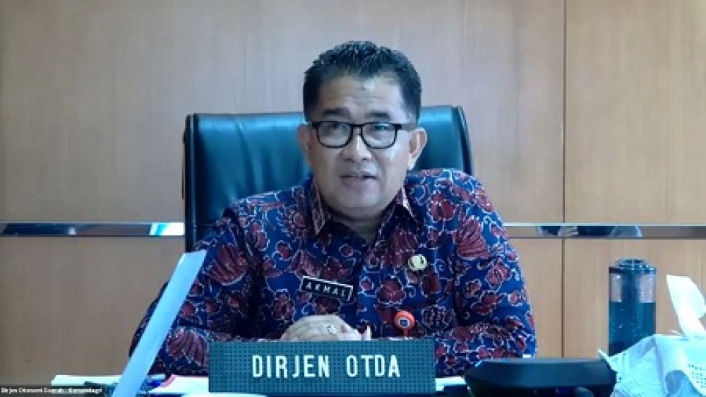 Direktur Jenderal Otonomi Daerah Kementerian Dalam Negeri Akmal Malik. SP/ Dudung