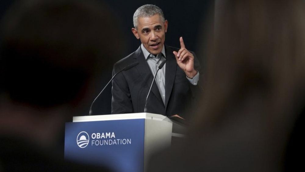 Mantan Presiden AS Barack Obama. SP/ (AP Photo)