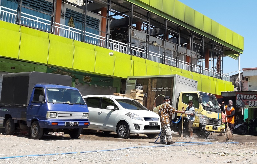 Pasar Kembang di Kecamatan Tegalsari, Kota Surabaya. Foto: Pemkot Surabaya.