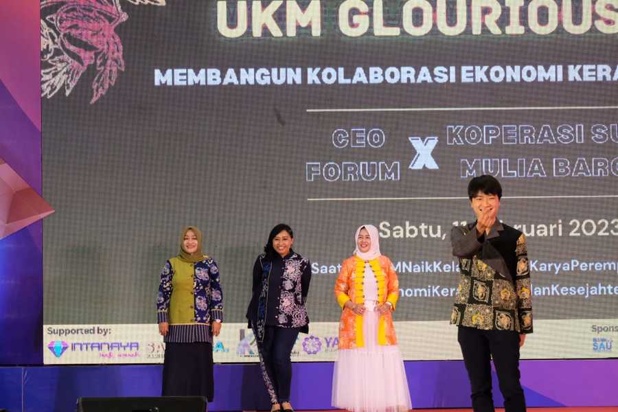 Gelaran UKM Glourious Night di Graha YKP Surabaya, Sabtu (11/2/2023). Foto: Pemkot Surabaya.