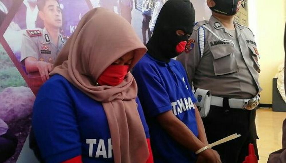 Pasutri pembunuh bocah 5 tahun. SP/ DECOM