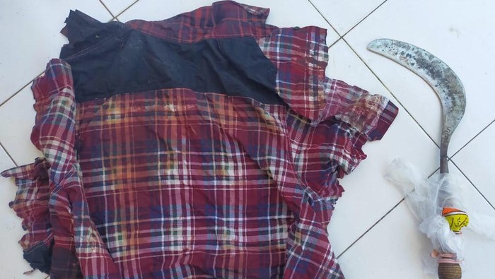 Barang bukti yang diamankan polisi.