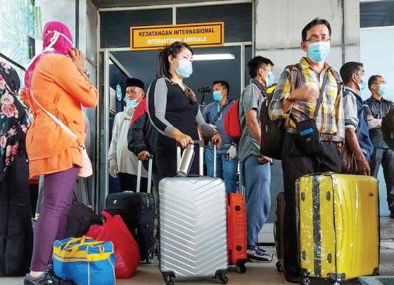 PMI atau TKI yang pulang dari luar negeri ke Ponorogo, Jawa Timur, mengalami penurunan dalam setahun terakhir.SP/PEMKAB PONOROGO