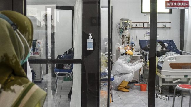 11 Kabupaten/Kota di Jatim masuk kategori zona merah untuk BOR ICU rumah sakit.SP/ANT/ADENG BUSTOMI