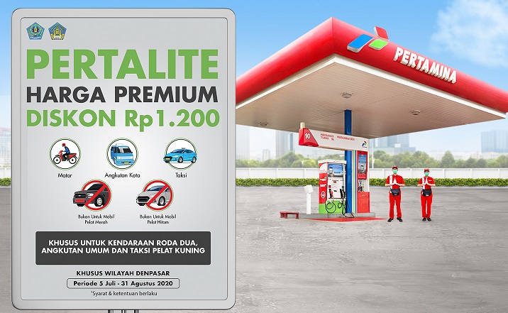 Promo BBM Pertalite seharga Premium