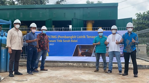 PLTMG Baloi yang dibangun pada Maret 2021 merupakan bagian dari PT PLN Batam.