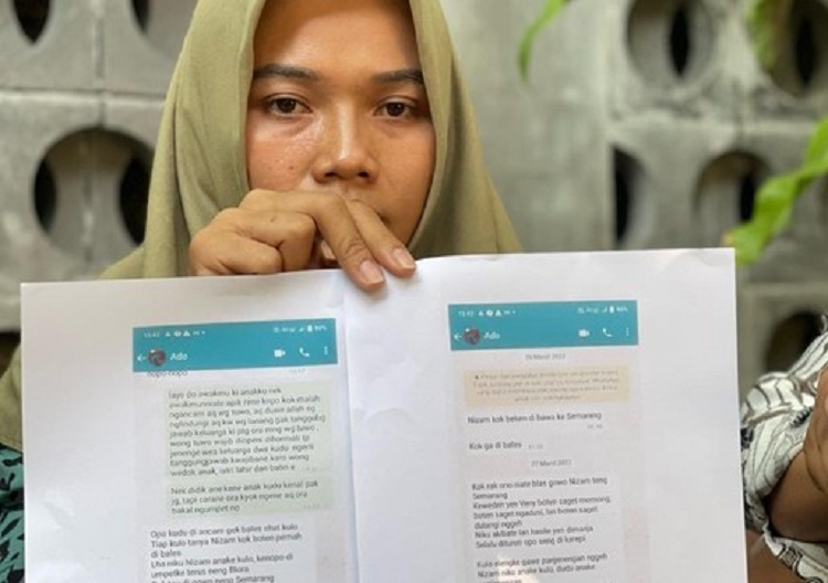 Seorang Polwan melaporkan suaminya yang merupakan TNI AL atas dugaan KDRT.