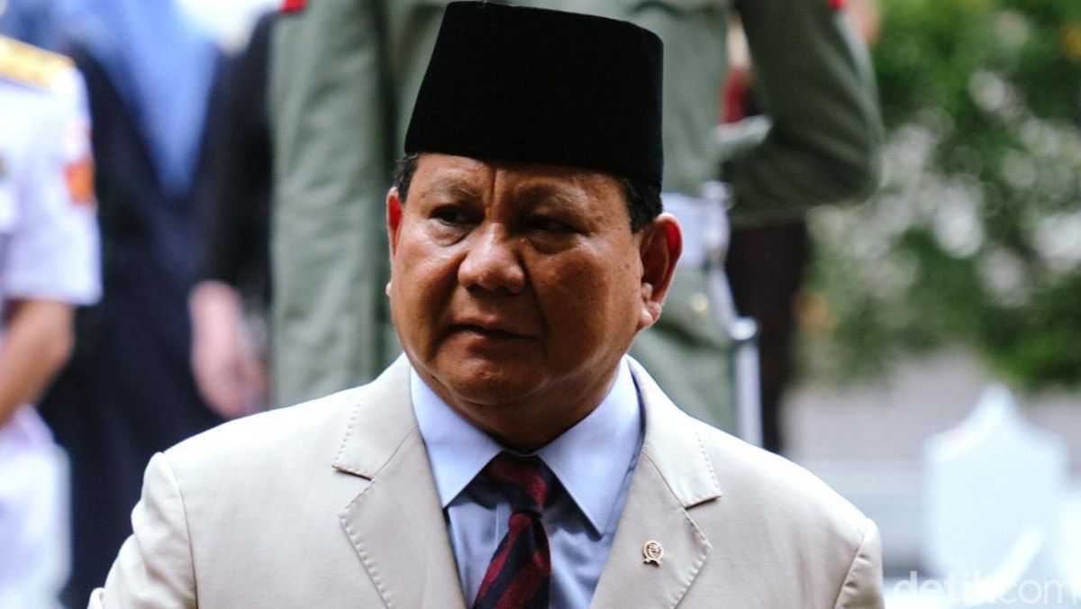 Menteri Pertahanan Prabowo Subianto.