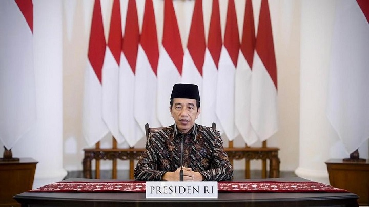 Presiden Joko Widodo (Jokowi) memutuskan untuk memperpanjang (PPKM) Level 4 hingga 9 Agustus 2021 saat jumpa pers virtual, Senin (2/8/2021).