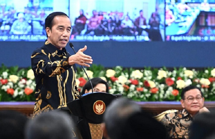 Presiden Joko Widodo, Rakornas Pengendalian Inflasi 2023.