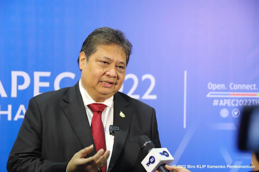 Menko Perekonomian Airlangga Hartarto. Foto: Kemenko Perekonomian.