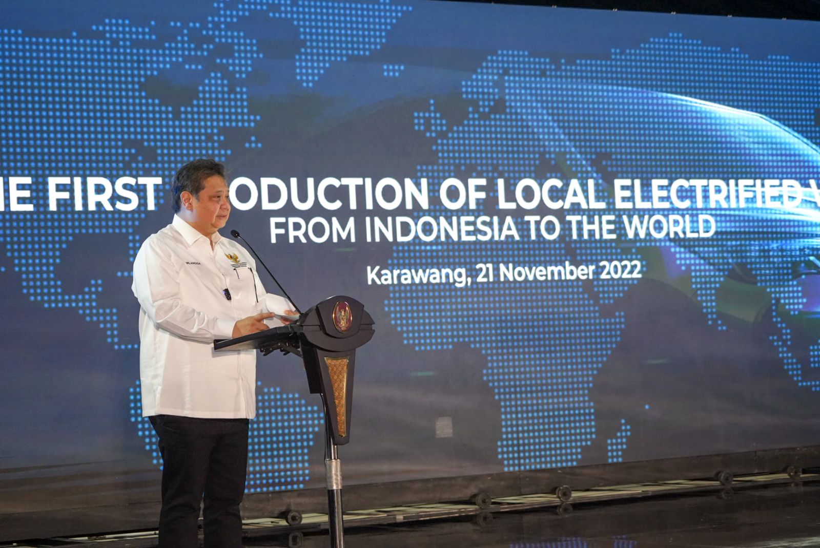 Menteri Koordinator Bidang Perekonomian Airlangga Hartarto.