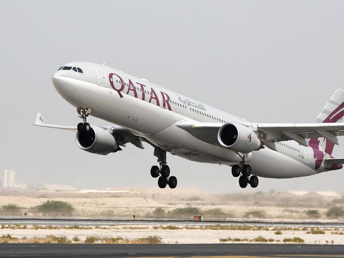 Maskapai Penerbangan Qatar.