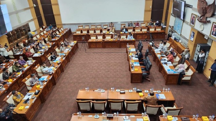 Rapat Komisi I DPR RI.
