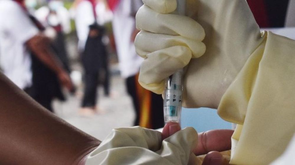 Illustrasi Rapid test. SP/ CNN