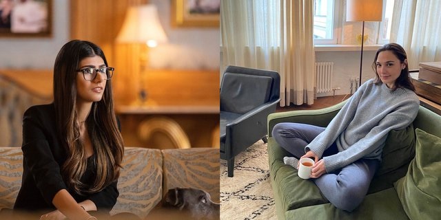 Mia Khalifa dan Gal Gadot.