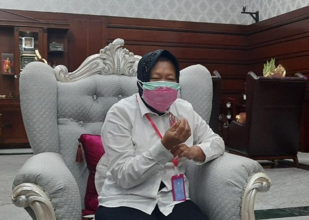 Wali Kota Surabaya Tri Rismaharini. SP/ DECOM