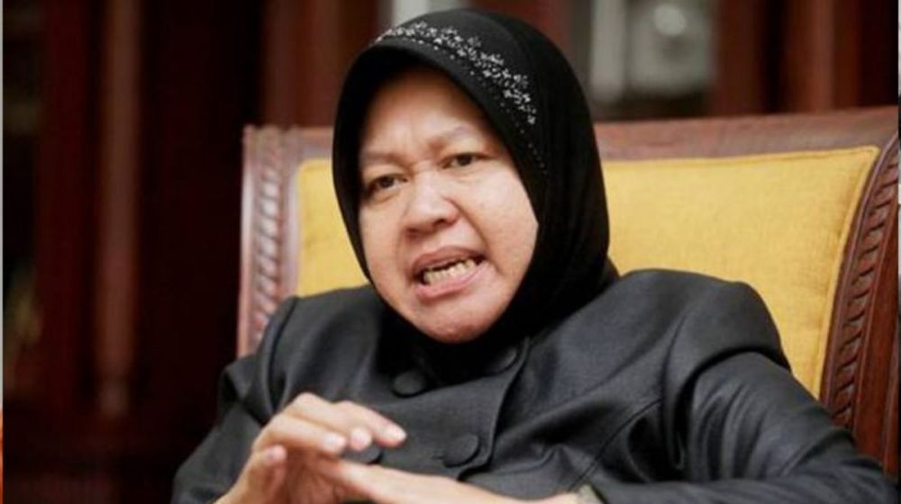 Wali Kota Surabaya Tri Rismaharini. SP. MN