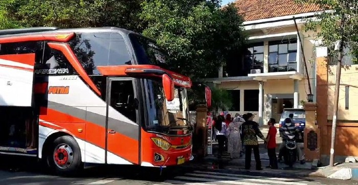 Rombongan studi banding Disporabud Kota Pasuruan.
