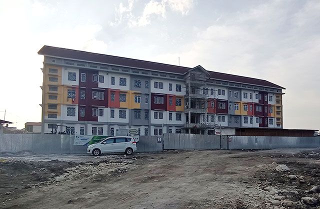 Target sekitar bulan Juni besok, warga sudah bisa menempati  rumah susun di Tambak Wedi. SP/RS