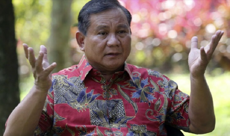 Ketua Umum Partai Gerindra sekaligus bakal calon presiden 2024, Prabowo Subianto. SP/ JKT