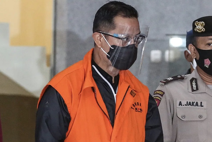 Menteri Sosial (Mensos) Juliari Peter Batubara ditangkap KPK atas kasus korupsi dana bantuan sosial covid-19. SP/Alqomar