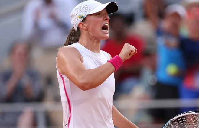 Iga Swiatek. Foto: Getty images.