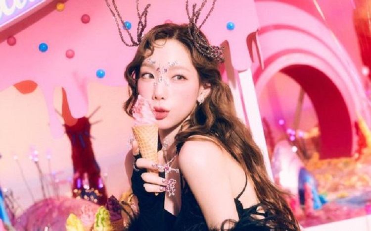 Kim Taeyeon menggelar konser tunggal bertajuk “The ODD of LOVE in Jakarta” pada 22 Juli 2023. SP/ JKT