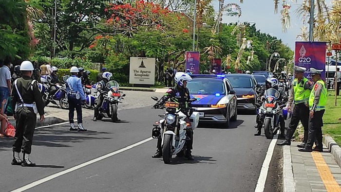 Geladi pengamanan VVIP KTT G20 di Bali, Jum'at (11/11/2022).
