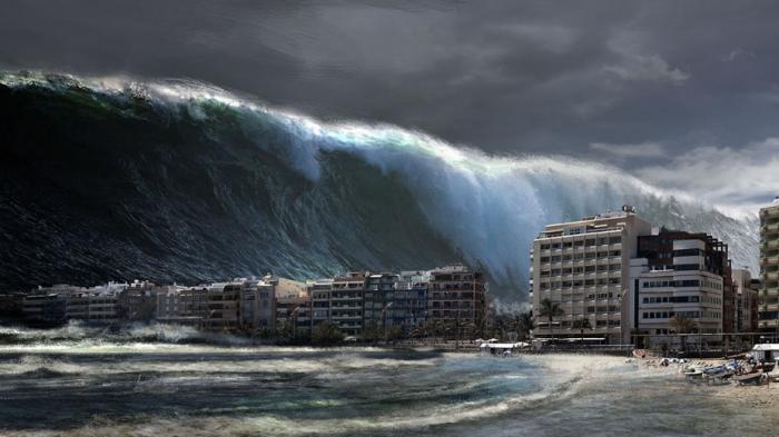 Ilustrasi tsunami