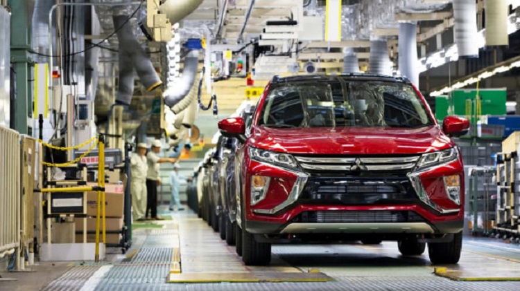 Penampakan pabrik Mitsubishi di Jepang. SP/ JKT