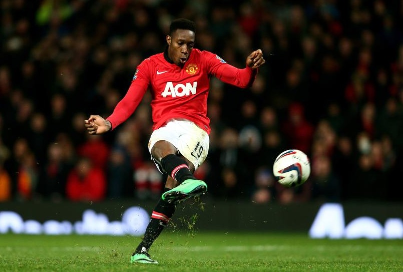 Danny Welbeck saat bermain untuk Manchester United. Foto: NBC Sports.