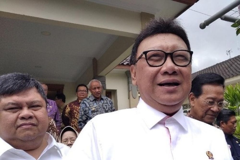 Menteri Pendayagunaan Aparatur Negara dan Reformasi Birokrasi Tjahjo Kumolo. 