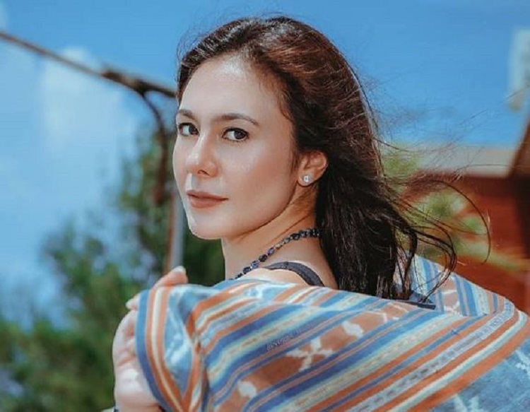 Wulan Guritno dipanggil Bareskrim Polri, diduga terlibat mempromosikan situs judi online, Jumat (01/09/2023). SP/ JKT